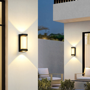 Outdoor Aluminum <b>Waterproof</b> IP65 LED Multi-Sided Design <b>Lighting</b> for Corridor Staircase Courtyard Decorative - Product Image 1