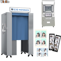 Yixile Filipinas Popular Impresión en línea Cargar imagen Selfie Booth Custom Mall Coin Photo Booth
