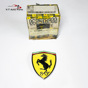 Piezas Originales Genuinas, Emblema Decorativo para Guardabarros Delantero para <span class=keywords><strong>Ferrari</strong></span> 599 OEM 68578900/986822, Aspecto Lujoso y Deportivo - Product Image 1
