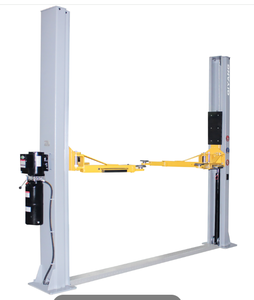 Sollevatore <span class=keywords><strong>Auto</strong></span> Idraulico a Doppio Cilindro Blu con Regolazione dell'Altezza, Modello Originale con Garanzia - Product Image 2