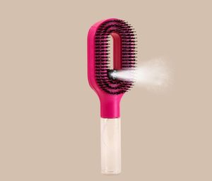 Anti-static Hair <b>Brush</b> 2-in-1 Hair Mist <b>Brush</b> That Detangles Refreshes and <b>Smooths</b> Hair Comb Hair Massage <b>Brush</b> Hair Comb - Product Image 1