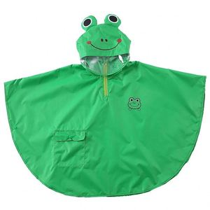 <b>Kids</b> <b>Rain</b> <b>Suit</b>, Boys Split Raincoat, Girls Cape Poncho, 3D Cartoon Shape, Lightweight & Breathable - Product Image 2
