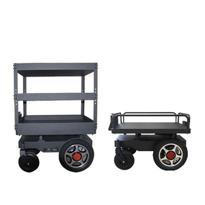 <span class=keywords><strong>Robot</strong></span> chariot <span class=keywords><strong>de</strong></span> suivi automatique <span class=keywords><strong>de</strong></span> personne, robuste, 100 kg, à quatre roues, pour transport <span class=keywords><strong>de</strong></span> marchandises - Product Image 4