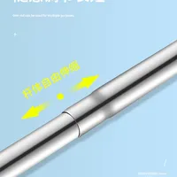Tringle télescopique en acier inoxydable non perforée pour séchage de vêtements, support de rideau de douche, chambre à coucher, armoire, moderne