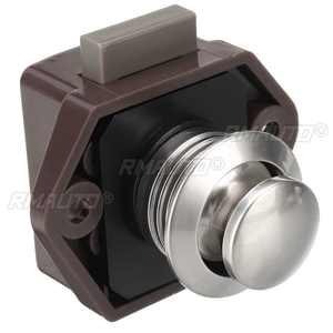 Cerradura de botón de 20 mm para cajones de caravanas, autocaravanas, barcos y muebles, herrajes de bloqueo para vehículos recreativos - Product Image 5