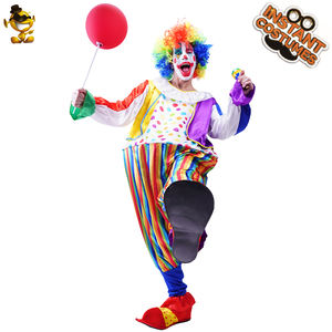 Mono de payaso gordo <span class=keywords><strong>para</strong></span> <span class=keywords><strong>Halloween</strong></span> <span class=keywords><strong>para</strong></span> hombre, traje de payaso divertido colorido <span class=keywords><strong>para</strong></span> fiesta de rol - Product Image 4