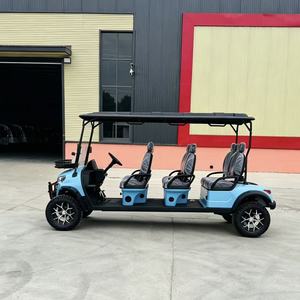 Carrito de Golf Eléctrico de 6 Plazas de Baja Velocidad, Envío Directo de Fábrica Nuen, para Atracciones Turísticas y Transporte en Zonas de Vacaciones - Product Image 6