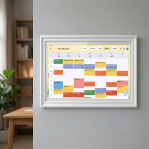 Calendario Digital WiFi de 12.6 Pulgadas para Montar en la Pared con Reloj y Reproductor MP4, Sincroniza con <span class=keywords><strong>Google</strong></span> ICloud, Planificador Familiar, Sistema de Recompensas, Certificado por CE/FCC/ROHS - Product Image 1