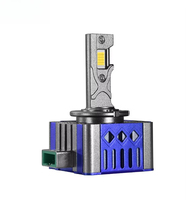 Système d'éclairage automobile LED Super Lumineux Série D 70W, Nouveau Phare Antibrouillard/Feux de Route D1R D3R 6000K avec Ampoule LED D1S D3S