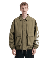 Veste d'entraîneur personnalisée de haute qualité pour hommes avec fermeture à double boutonnage et placement de logo sur le devant grande taille disponible