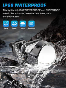 Luz de Estilo para Automóvil, 120 W, 13000 LM, Lente de Proyector BiLed sin Pérdidas, Bombilla LED de 3.0 Pulgadas para Faros Delanteros, Lente de Proyector Bi Led sin Pérdidas - Product Image 4