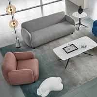 Nouveau design moderne, ensemble de canapés de bureau en tissu 1, 2 ou 3 places, mobilier d'hôtel, canapé pour zone de réception