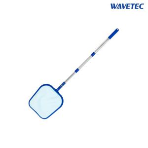 Aluminium Telescopic Pole with <b>Plastic</b> Leaf Skimmer <b>Net</b> for Pool Cleaning & Leaf Netting - Product Image 1