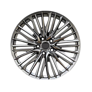 Jantes de voiture en alliage d'aluminium A356 de 18 à 19 <span class=keywords><strong>pouces</strong></span> 114.3PCD 5 <span class=keywords><strong>trous</strong></span> à rayons multiples pour roues de voiture de tourisme Toyota Reiz Crown - Product Image 5
