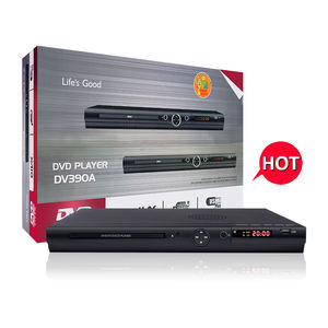 Life's Good-reproductor de DVD DV390A, 1080P, con ranura para tarjeta SD y USB, con Control remoto de plástico