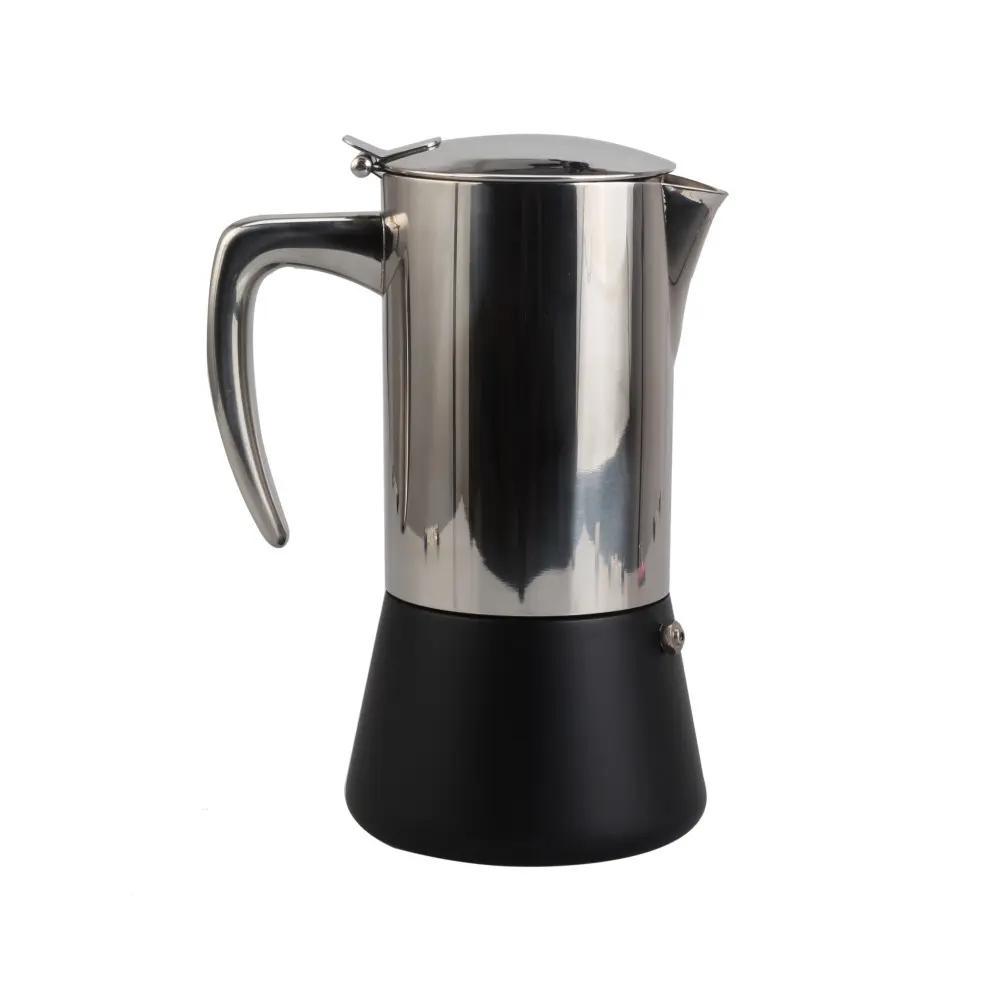 Milano Stovetop Espresso Maker Moka pot 3 espresso Cup - 5 oz  White - Cuban Coffee Maker Stove top coffee maker Moka Italian