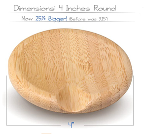 Juego de <span class=keywords><strong>2</strong></span> Soportes de Bambú Ecológicos para Cucharas, Espátulas, Cucharones, Cucharas de Té y Otros Utensilios de Cocina - Product Image 1