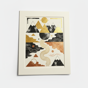 Stampe Personalizzate di Qualità Museale <span class=keywords><strong>con</strong></span> Foglia d'Oro/Rame, <span class=keywords><strong>Stampa</strong></span> Giclée/UV <span class=keywords><strong>con</strong></span> Cornici in Cartoncino, Carta Acid-free, <span class=keywords><strong>Poster</strong></span> d'Arte Fine - Product Image 1