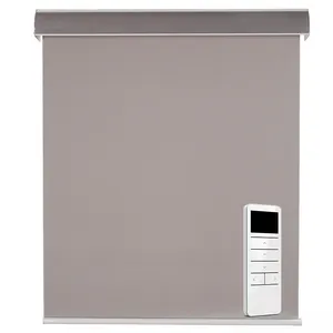 cheap price battery operated motorized roller blinds shades with remote control for windows