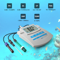 PHS-26C 6 en 1 moniteur de qualité de l'eau PH ORP TDS EC CF température testeur mètre pour piscine, laboratoire d'aquarium
