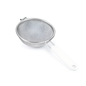 Passoire de cuisine Metaltex 20 cm en acier inoxydable à mailles fines pour la pâtisserie et la cuisine - Product Image 2