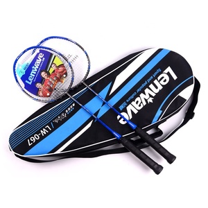 Vợt cầu lông <span class=keywords><strong>Lenwave</strong></span> 2 miếng, vợt cầu lông trục than chì nhẹ bao gồm túi cầu lông cao cấp - Product Image 1