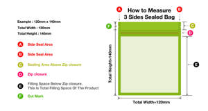 Étui de téléphone <span class=keywords><strong>zip</strong></span>-lock refermable à impression personnalisée 3C sac pochette à fermeture éclair à trois joints latéraux sacs d'emballage en plastique - Product Image 5
