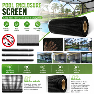 Zanzariera Impermeabile per Piscina, Schermo Grande Anti-Zanzare per Porte e Verande - Product Image 1