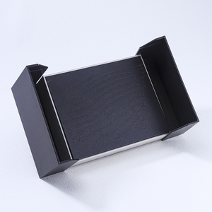 Boîte cadeau rigide de luxe de style <span class=keywords><strong>livre</strong></span> avec double porte et finition mate personnalisée, fermeture magnétique - Product Image 6