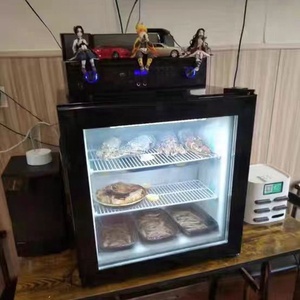 55L个性化黑色冰淇淋玻璃门展示迷你冰柜 - Product Image 6