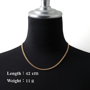 สร้อยคอทองคำแท้ K18 ดีไซน์ X-Bismarck คู่ สวยหรู ลดราคาพิเศษ - Product Image 5