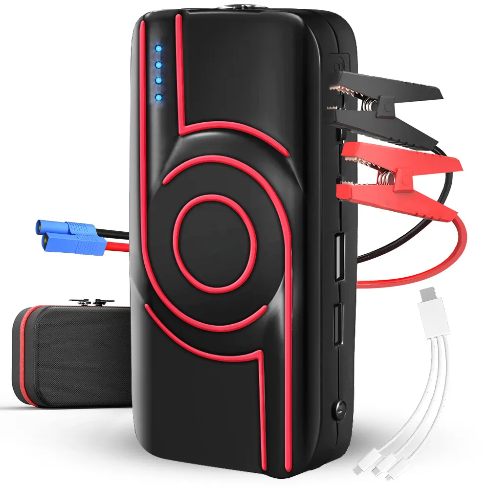 Car Jump Starter Starting Device Battery Power Bank 600A Jumpstarter Auto Buster Emergency Booster Car Charger Jump Start