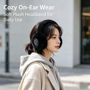 <span class=keywords><strong>Auriculares</strong></span> de Invierno Personalizados XTAURI con Orejeras de Piel, Compatibles con 5.3 y ENC, para Hombre y Mujer - Product Image 4