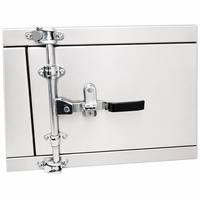 Boîte à outils latérale pour camion en aluminium robuste avec serrure 60 x 18 x 18 pouces - Coffre de rangement pour camionnette tout-terrain/remorque étanche