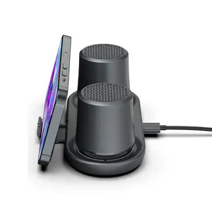 Lonvel Amazon Top Verkoper 3d Basgeluid Draagbare Draadloze Mini Speaker Voor Mobiele Telefoons 2 In 1 Luidspreker Opladen beetje Plezier