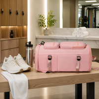 Sac de voyage multifonctionnel avec compartiment à chaussures, sac de sport imperméable pour la gym, les week-ends et les séjours d'une nuit