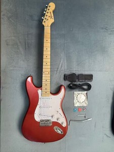 <strong>Stratocaster</strong> Style Electric Guitar Set Solid <strong>Body</strong> 6 String SSS Pickup with Accessories Multi Color - Product Image 6