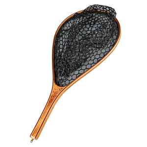 Palmer Xách Tay 56Cm Tay Cầm Bằng Gỗ Scoop <span class=keywords><strong>Net</strong></span> Câu Cá Hạ Cánh <span class=keywords><strong>Net</strong></span> Dòng Cao Su Fly Lưới Đánh Cá - Product Image 2