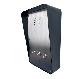 Khẩn cấp thang máy đậu xe SOS hệ thống liên lạc kim loại kim loại analogue điện thoại âm thanh đẩy để nói chuyện đơn vị SIP <span class=keywords><strong>IP</strong></span> cuộc gọi giúp đỡ hộp - Product Image 5