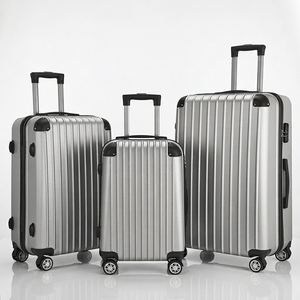 <span class=keywords><strong>Maleta</strong></span> Rígida de ABS, Ligera, Duradera, Impermeable, Antirrobo, con Ruedas 360° °   Ruedas Giratorias para Viaje - Product Image 1