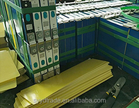 Lámina de Aislamiento Epoxi de Alta Resistencia Dieléctrica 3240, Lámina de Aislamiento de Tamaño Estándar, Material de Fibra de Vidrio para Transformadores