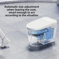 Nouveau modèle best-seller : WC intelligent avec dispositif d'hygiène féminine intégré, drainage en S, vente directe usine