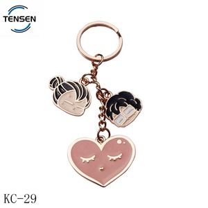 Khuyến Mại Phim Hoạt Hình Logo Móc Chìa Khóa Nhãn Bán Buôn Men Cứng Xe Mang Nhãn Hiệu Thẻ Kim Loại Với Chia Nhẫn - Product Image 5