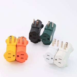 3-gói 3 cách cắm Adapter 15A 1875W 3 prong 3 Outlet Adapter <span class=keywords><strong>Power</strong></span> Splitter cắm Outlet - Product Image 3