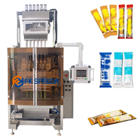Automatische Multilane Sachet Verpakkingsmachine Verpakking 10G Kleine Zak Droog Fruit Drinken Koffie Eiwit Melkpoeder Stick Pack Machine