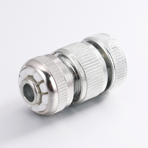 Conector de Entrada de Agua para Lavado de Autos, Electrochapado, 25mm, Latón, Conexión Rápida, Filtro, Plateado - Product Image 2