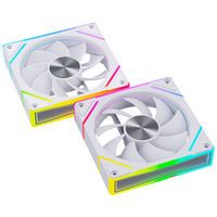 Ventilador de PC AntarcChill 2026 con Nuevo Diseño ARGB, Refrigeración Silenciosa para Caja de Ordenador y Radiador de CPU con LED RGB Direccionable Blanco