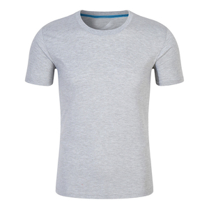 Maglietta da uomo in tinta unita in bianco <span class=keywords><strong>Slim</strong></span> <span class=keywords><strong>Fit</strong></span> di colore bianco <span class=keywords><strong>t</strong></span>-<span class=keywords><strong>Shirt</strong></span> in Jersey spesso per la tua pubblicità con logo maglietta Casual in tinta unita - Product Image 2