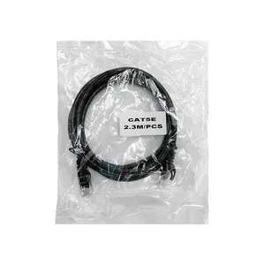 Hot sale UL approval RJ45 Connector telecommunication net dp Cable LAN cable Flat Cat.5 or Cat.6 network cable