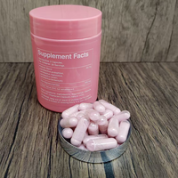 Probiotiques vaginaux OEM, prébiotiques, équilibre du pH, santé féminine adulte, complément alimentaire à base de plantes, 60 capsules, soutient la santé digestive et immunitaire